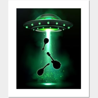 Mandolin Alien Abduction Posters and Art